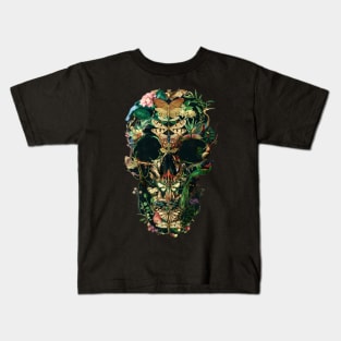 Papillion Skull Kids T-Shirt